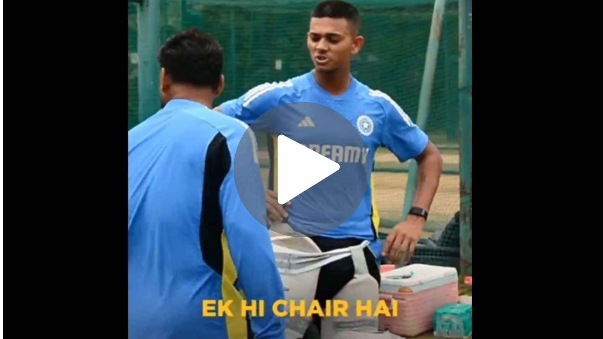 'Chair Nahi Dunga,' Rishabh Pant's Banter With Jaiswal Amidst Training For NZ Series